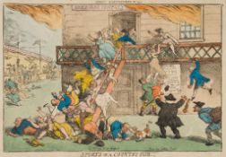 ** Rowlandson (Thomas) - Sports of a Country Fair. Part the First;...Part the Third; ...[Part the