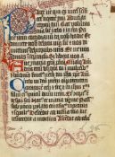 Psalter for Dominican Use, - in Latin and German, illuminated manuscript on parchment [south...