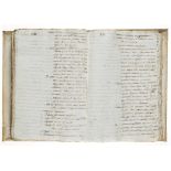 Compendium of extracts of Church doctrine, - manuscript in Latin on paper [Italy , seventeenth