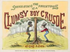 Ross (Charles Henry) - The Surprising Adventures of a Clumsy Boy Crusoe,  first edition  ,   23