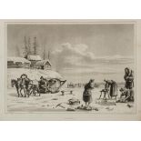 Russia.- Macmichael (William) - Journey from Moscow to Constantinople,  6 aquatint plates, minor