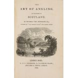 Stoddart (Thomas Tod) - The Art of Angling as Practised in Scotland,  first edition  ,   wood-