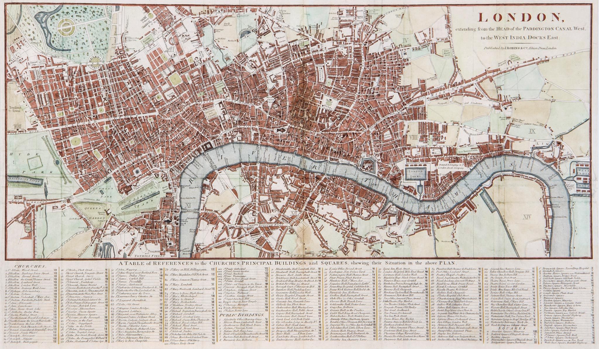 Robins (J. & Co.) - London, extending from the Head of the Paddington Canal West, to the West - Image 2 of 2