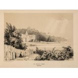 Channel Islands.- Naftel (Paul Jacob) - Sketches in Guernsey,  lithographed title and 39 plates,