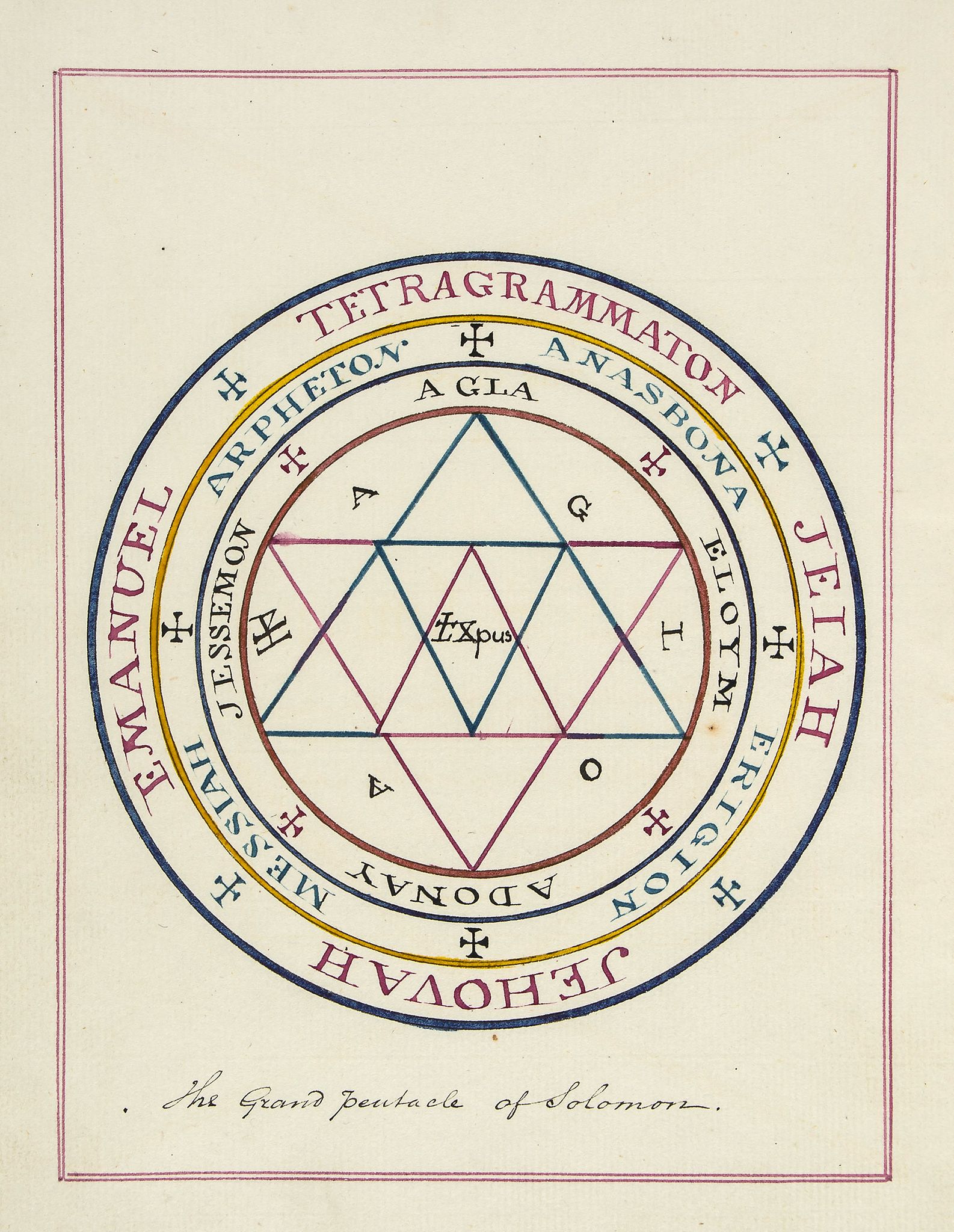 Hermeticism.- Sibley -  The Clavis or Key to Unlock the Mysteries of Magic of Rabbi Solomon  (