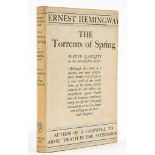 Hemingway (Ernest) - The Torrents of Spring,  first English edition  ,   some light, mostly marginal