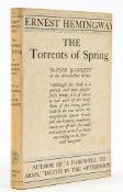 Hemingway (Ernest) - The Torrents of Spring,  first English edition  ,   some light, mostly marginal