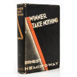 Hemingway (Ernest) - Winner Take Nothing,  first edition, first issue     with 'A' on verso of title