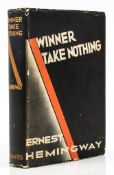 Hemingway (Ernest) - Winner Take Nothing,  first edition, first issue     with 'A' on verso of title
