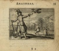 Emblemata.- Heinsius (Daniel) - Emblemata Amatoria,  A1 blank, engraved pictorial title and 49