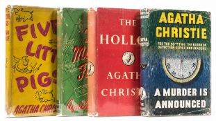 Christie (Agatha) - Five Little Pigs,  spine ends and corners a little bumped, jacket browned, spine