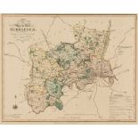 Middlesex.- Duncan (J.) - New Map of the County of Middlesex, Divided into Hundreds  New Map of