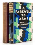 Hemingway (Ernest) - A Farewell to Arms,  first English edition  ,   issue with correction on p.