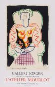 Pablo Picasso (1881-1973)(after) - Galleri Jorgen lithographic poster printed in colours, 1984,