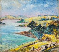 Cyril Power (1872-1951) - Coastal Scene I, c1943 oil on board 13 1/2 x 15 in., 34.3 x 38.2 cm