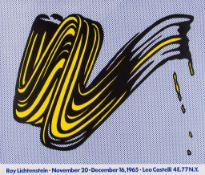 Roy Lichtenstein (1923-1997)(after) - Brushstroke by Lichtenstein for Leo Castelli Exhibition
