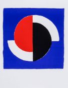 Sonia Delaunay (1885-1979) - Projet de l'exécution de l'affiche de l'exposition lithograph printed