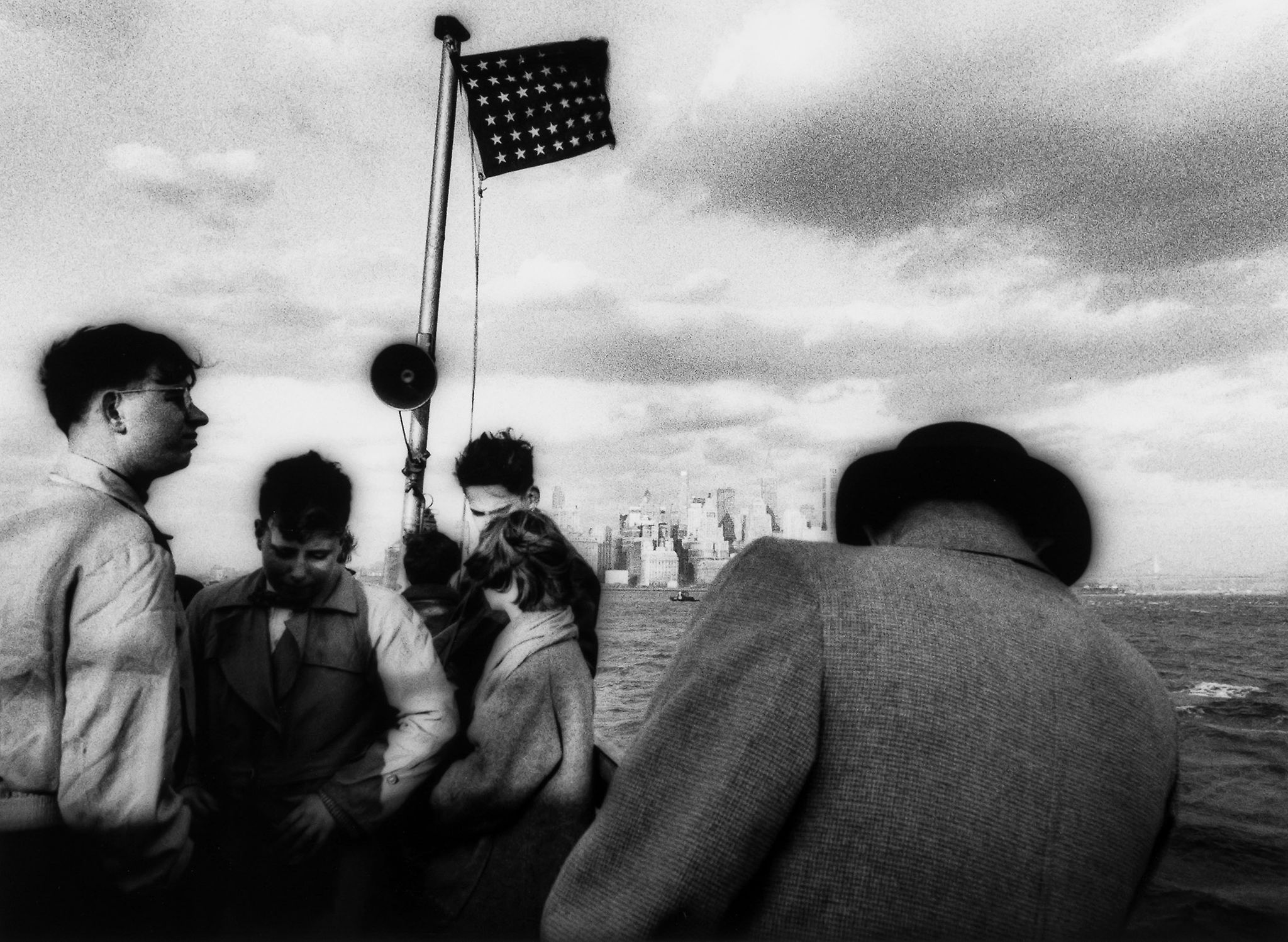 William Klein (b.1928) - Staten Island Ferry, New York, 1955 Gelatin silver print, printed later,