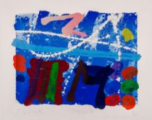 Albert Irvin (1922-2015) - Menion screenprint in colours, 1996, signed, titled and dated in