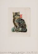 Peter Blake (b.1932) - Found Art - Cat giclee print in colours, 2007, signed in pencil, numbered