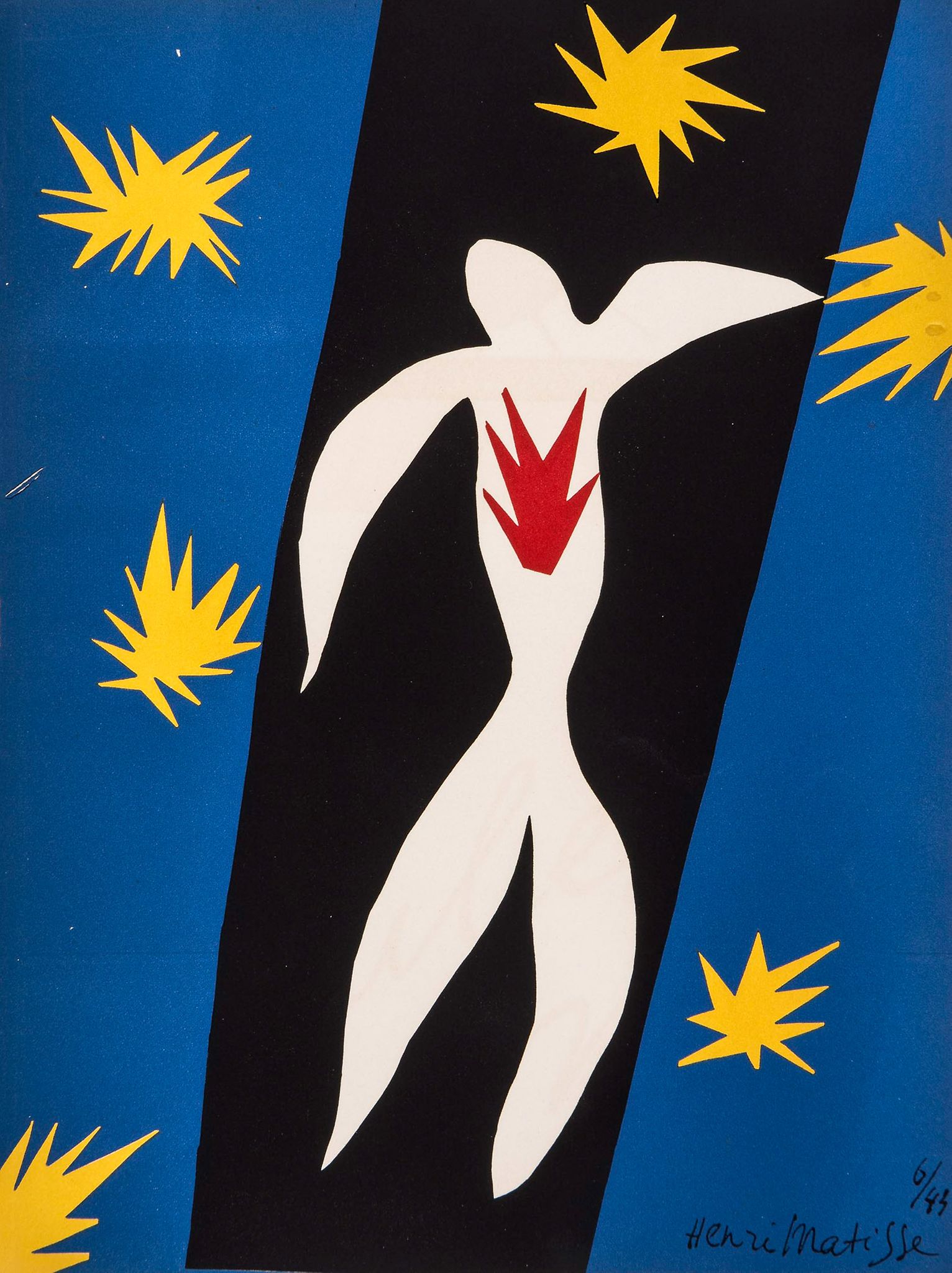 Henri Matisse (1869-1954) - Verve no. 13 the publication, 1943, comprising one pochoir 'La Chute D'
