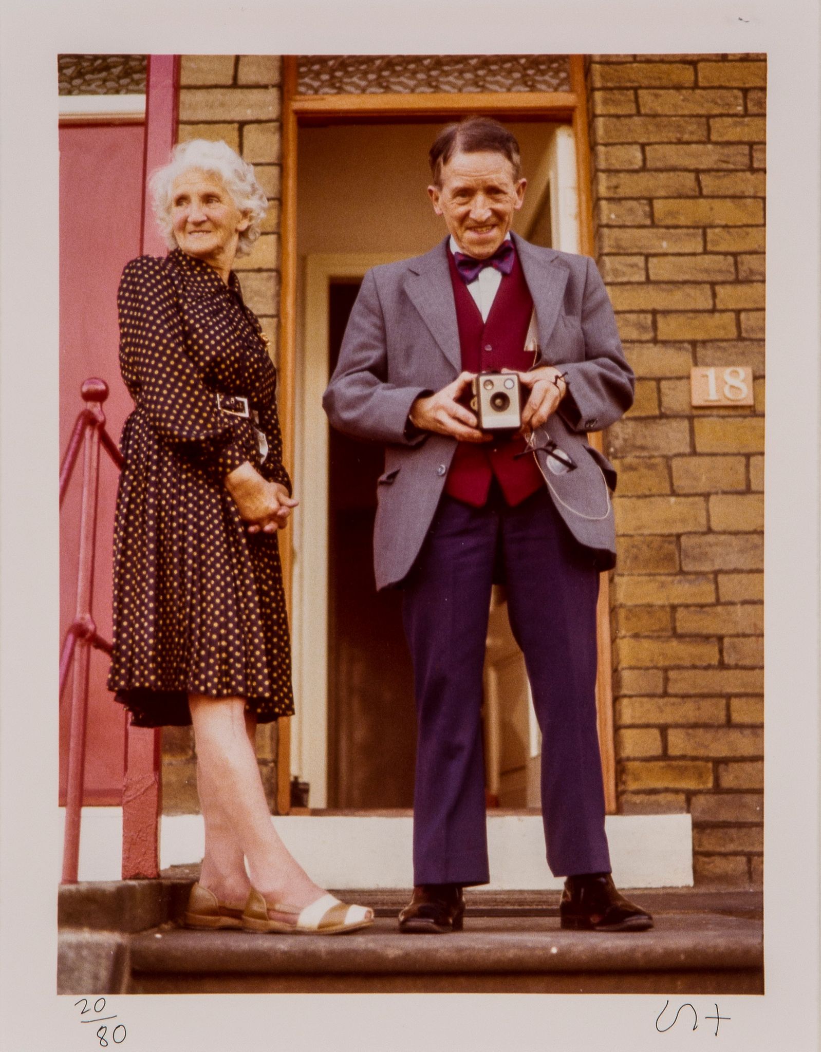 David Hockney (b.1937) - My Parents chromogenic print, 1975, signed in ink, numbered 20/80,