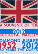 Peter Blake (b.1932) - Diamond Jubilee Souvenir giclee print in colours, 2012, signed in pencil,