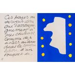 Henri Matisse (1869-1954) - Monsieur Loyal (plate. III) pochoir in colours, 1947, from the edition