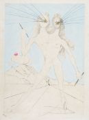 Salvador Dali (1904-1989) - Bicephale (m.& l.255 ; f.68-2 H) etching with drypoint printed in