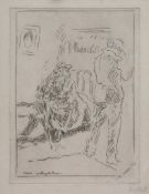 Walter Sickert (1860-1942)(after) - Wellington House etching, signed and titled within the plate,