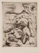 Andre Masson (1896-1987) - From. Ximenès Malinjoude three etchings, proofs aside from the edition of