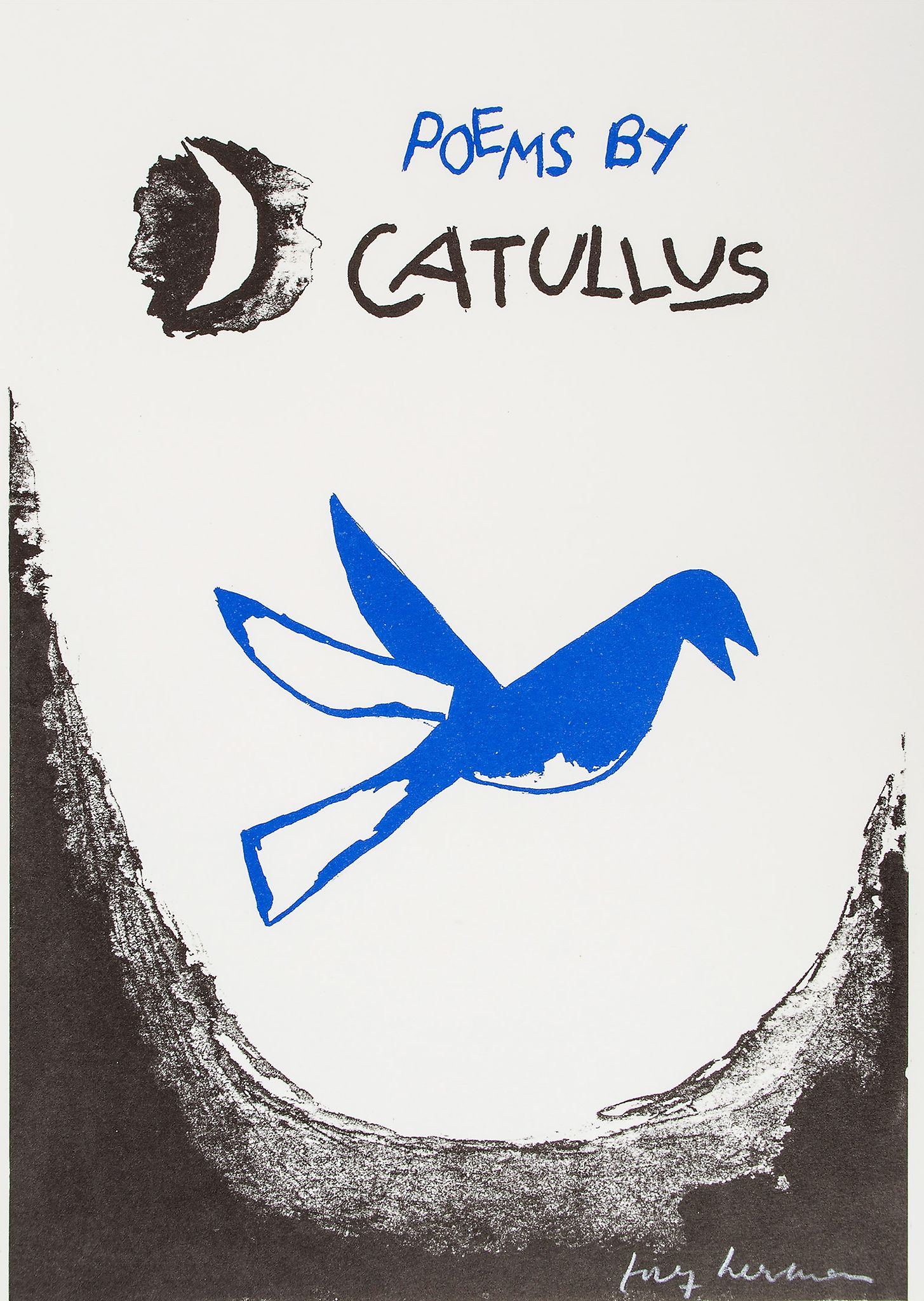 Josef Herman (1911-2000) - Poems by Catallus the portfolio, 1981/2000, comprising eight - Image 3 of 5