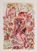 Raoul Dufy (1877-1953) - La Baigneuse lithograph printed in colours, c.1920, on wove paper, with