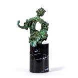 Salvador Dalí (1904-1989) - La Madone de Port Lligat bronze with green patina, 1969, edition 214/