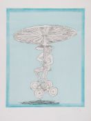 Man Ray (1890-1976) - Monocopter etching with aquatint printed in colours, 1971, signed in pencil,