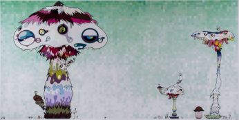 ** Takashi Murakami (b.1962) - Hypha Will Cover the World Little by Little... offse t lithograph