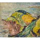 Cyril Power (1872-1951) - Coastal Scene III, c1943 oil on board 13 1/4 x 15 in., 33.7 x 38.2 cm