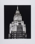 Richard Haas (b.1936) - Cities Service Building etching, 2005, signed, dated and titled in pencil,