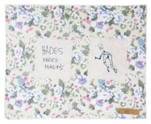 Tracey Emin (b.1963) - Hades Hades Hades silkscreen printed in colours with handstitching, 2009,
