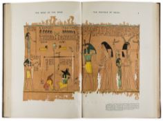Egyptology.- - The Book of the Dead: Facsimile of The Papyrus of Ani  The Book of the Dead: