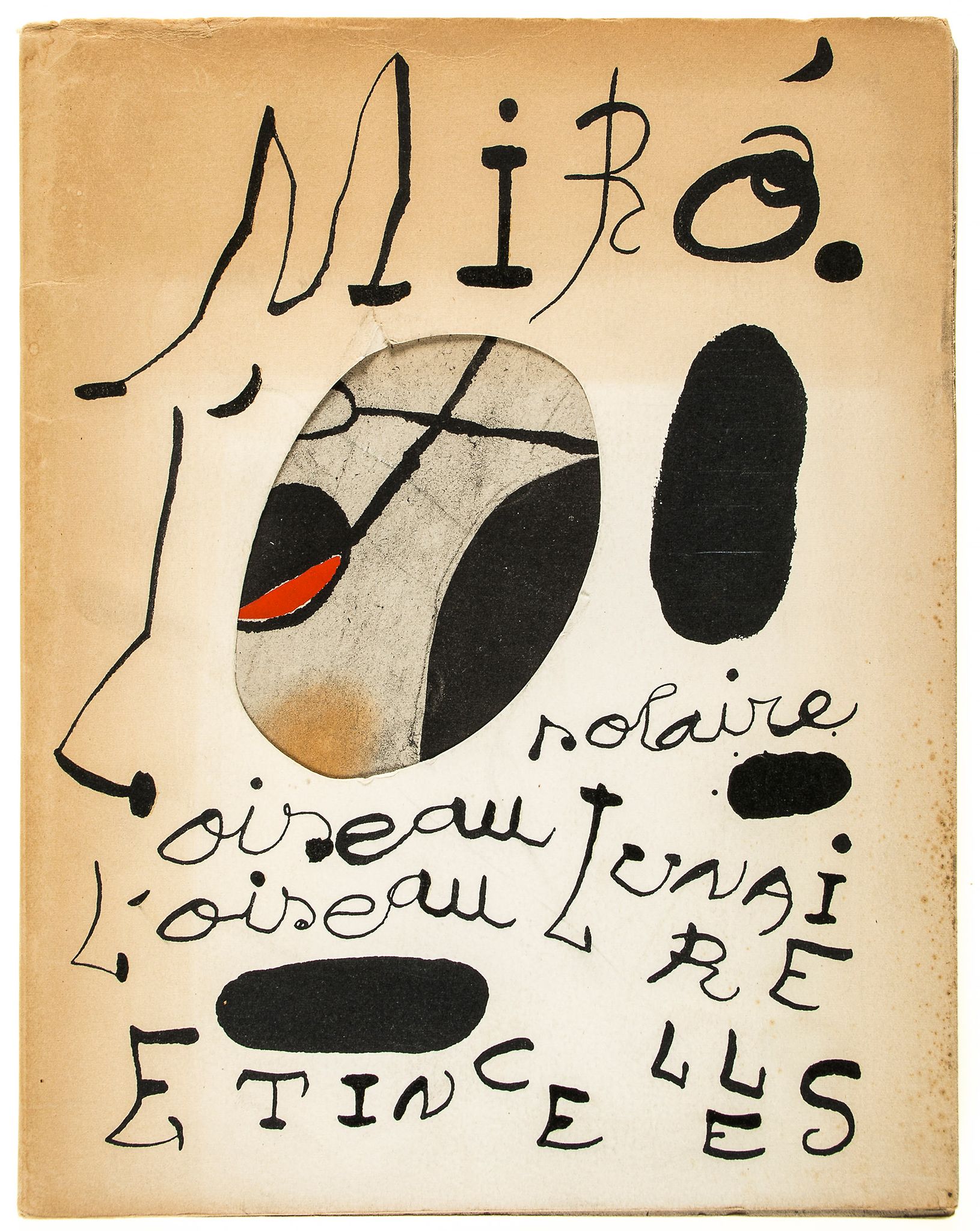 Miró (Joan) - Oiseau Solaire, Oiseau Lunaire: Étincelles,  limited edition, plates and
