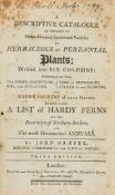 Graefer (John) - A Descriptive Catalogue of...Herbaceous or Perennial Plants... to which is added