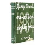 Orwell (George) - Nineteen Eighty-Four,  first edition,  origianl cloth, lightly faded leaving