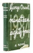 Orwell (George) - Nineteen Eighty-Four,  first edition,  origianl cloth, lightly faded leaving