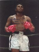 ALI, MUHAMMAD, JOE FRAZIER & GEORGE FOREMAN - Group of signed photographs of Muhammad Ali and his
