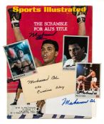 ALI, MUHAMMAD - A copy of July 10th, 1967 'Sports Illustrated' magazine entitled A copy of July