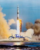 KRANTZ, GENE - Colour 10 x 8" photograph of a Saturn V rocket tacking off at the... Colour 10 x 8"