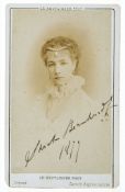 AUTOGRAPH ALBUM - Victorian autograph album, comprising clipped signatures and... Victorian