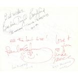 CHILDREN IN NEED AUTOGRAPH COLLECTION - 1987 - A unique autograph album including signatures in