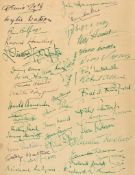 SIGNED THEATRE PROGRAMME - Theatre programme of the 1946 Palace Theatre production of 66 -...